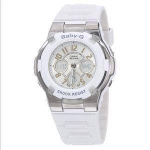 Baby-G Ladies White G-Shock watch